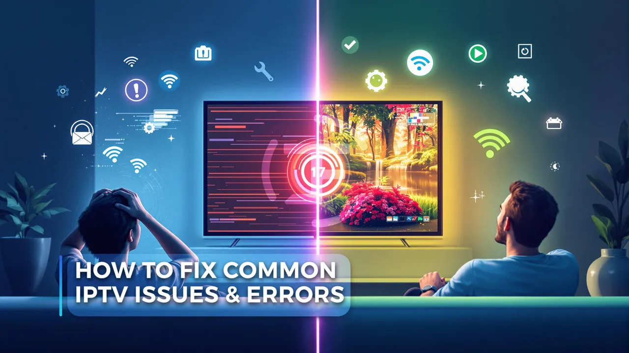 IPTV Troubleshooting: How to Fix Common IPTV Issues and Errors